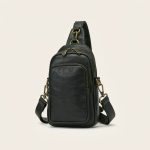 Meridian Sling Bag - LDYNC men's leather bag