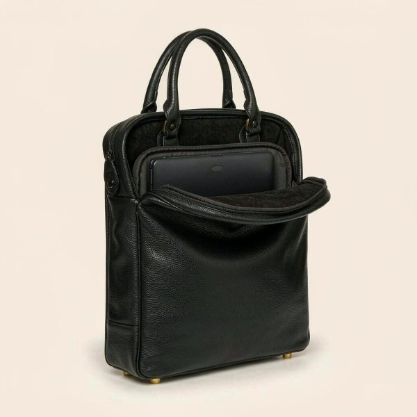 Bramley Structured Tote - LDYNC men's leather bag