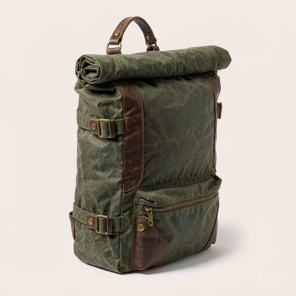Rollhaven Roll-Top Backpack Rollhaven Roll-Top Backpack - LDYNC men's leather bag