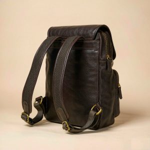 Ridgeway Leather Backpack - LDYNC men's leather bag